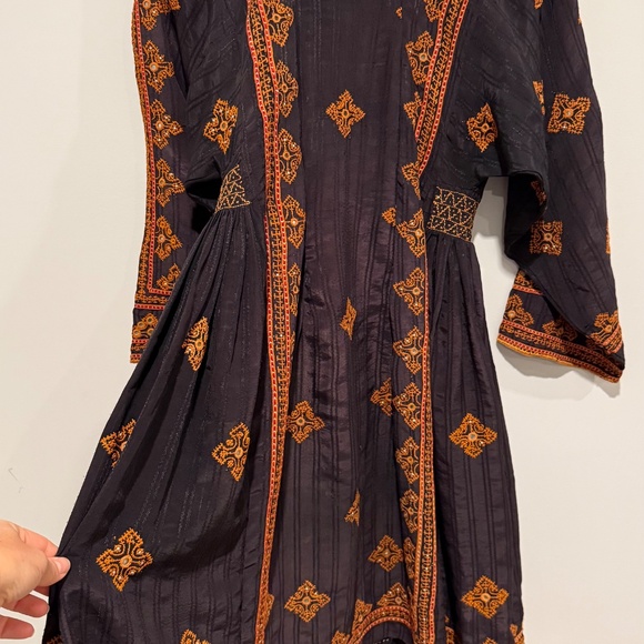 Vintage Northern Indian Silk dress - Picture 3 of 3